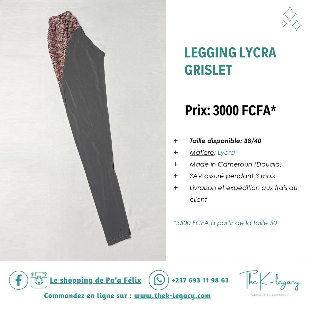 Legging Lycra Grislet