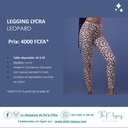 Legging Lycra Leopard